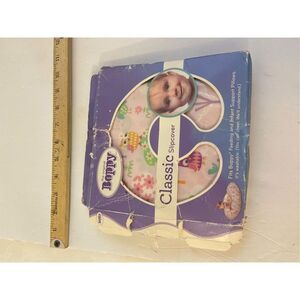 Boppy Classic Slip pillow cover only pink owls new (box has damage)